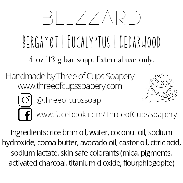 Blizzard, Fresh scented Soap