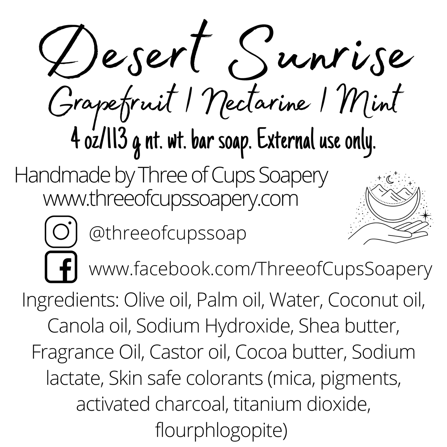 Desert Sunrise Soap