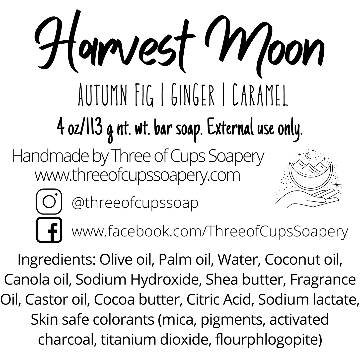 Harvest moon soap