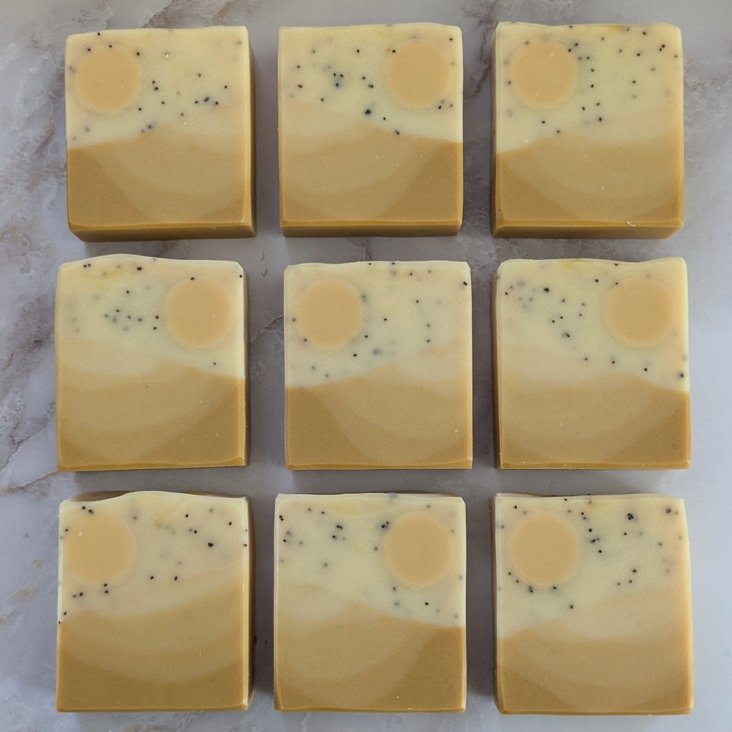 Lemongrass + Eucalyptus scrub soap