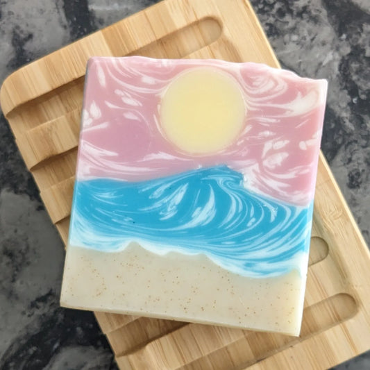 Making Waves, Citrus and sea salt scented soap