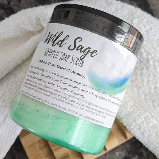 Wild Sage Soap Scrub