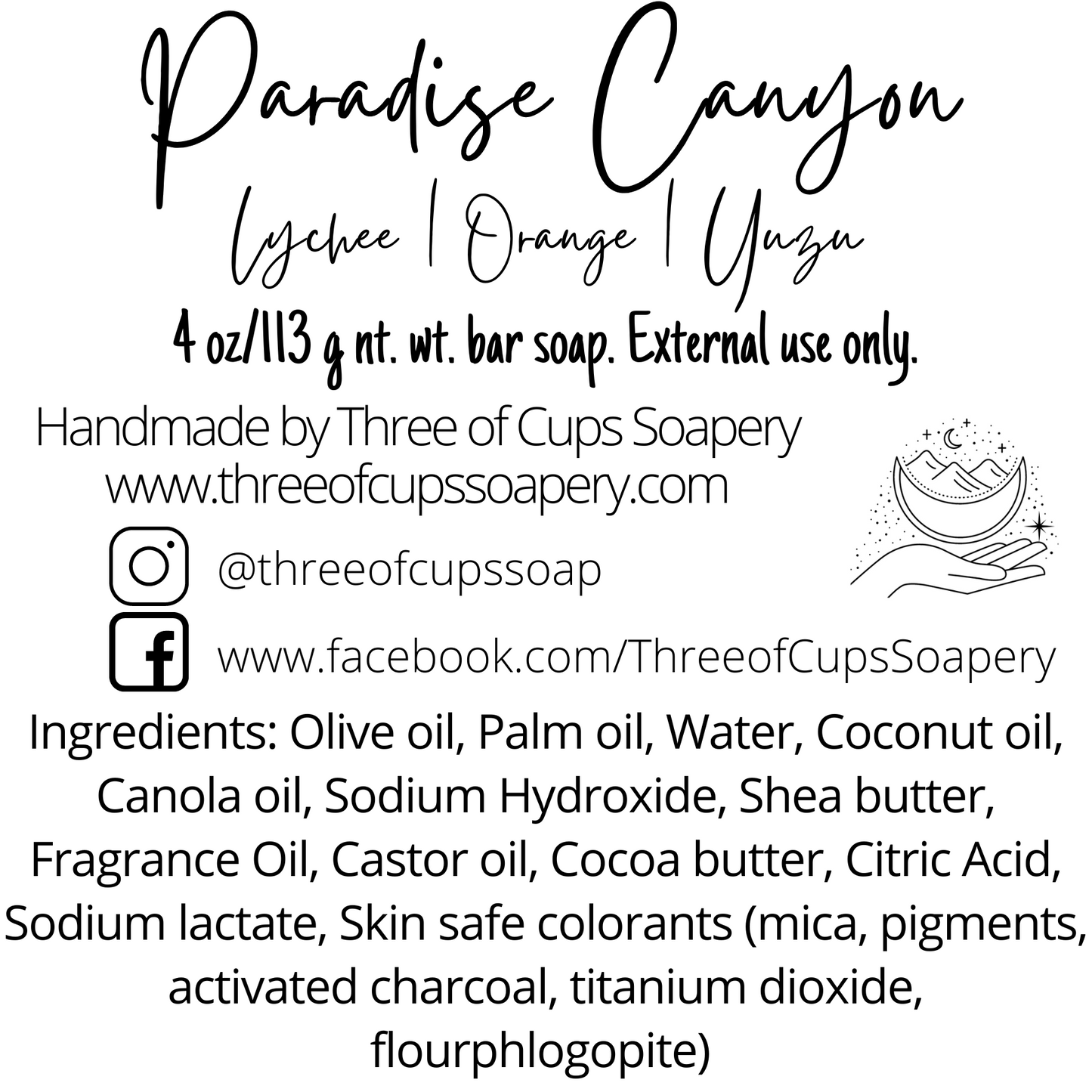 Paradise Canyon Soap